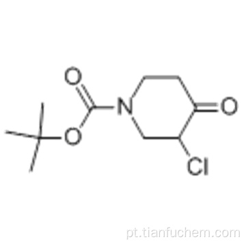 Ácido 1-piperidinocarboxílico, éster 3-cloro-4-oxo-, 1,1-dimetiletílico CAS 815575-86-1